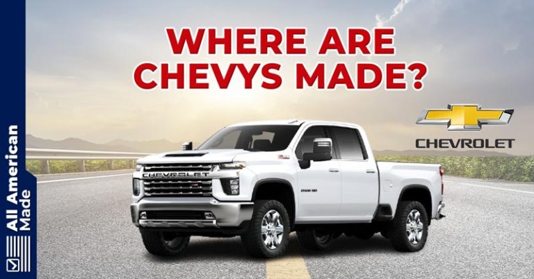 Where Are Chevys Made? 2024 Overview - All American Made