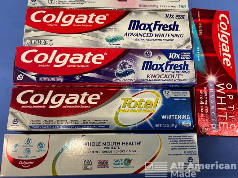 Where is Colgate Toothpaste Made? 2022 Overview - All American Made