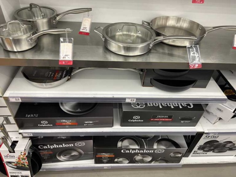 Calphalon Cookware On Store Shelf 768x576 
