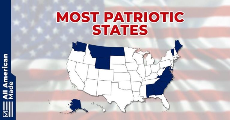 14 Most Patriotic States (2024 Rankings) - All American Made